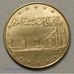 Jeton Médaille touristique Mémorial de CAEN NORMANDIE 2000, Un mur pour la paix