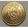 Jeton Médaille touristique La citadelle de BESANCON, tigre de Sibérie 2000
