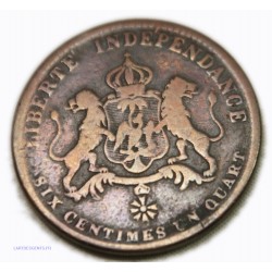 Haïti - Empereur Faustin Ier - 6 1/4 CENTIMES  1850, lartdesgents.fr