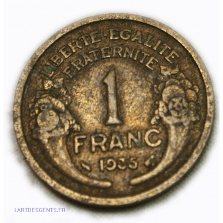 France - 1 Franc 1935 morlon, lartdesgents