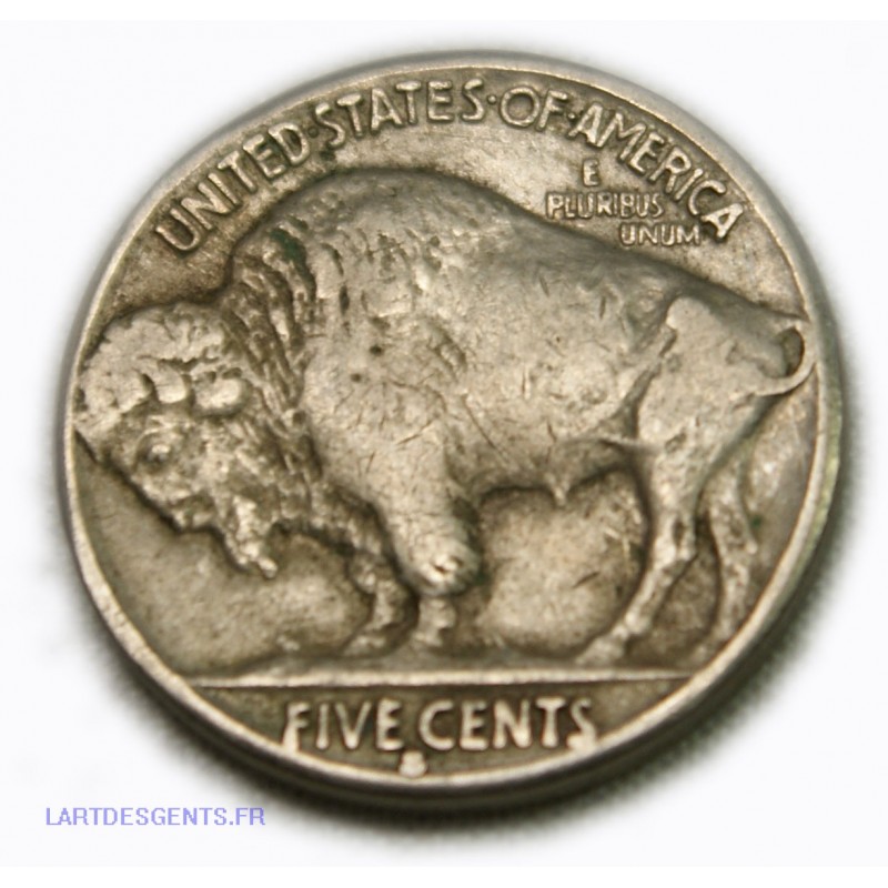 USA - Five cents 1935 S - Buffalo, lartdesgents.fr Avignon