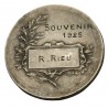 Médaille Souvenir en 1925 Science, lartdesgents