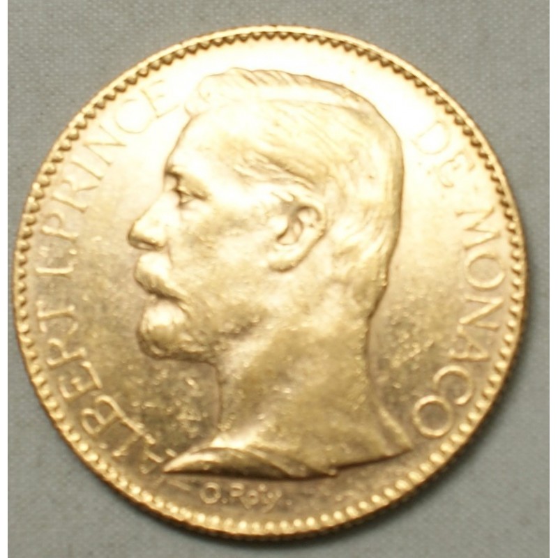 Monaco - 100 Francs or 1896 Albert Ier, lartdesgents.fr