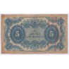 Banco de Panama - 5 Pesos COLOMBIA 1869 PS.722