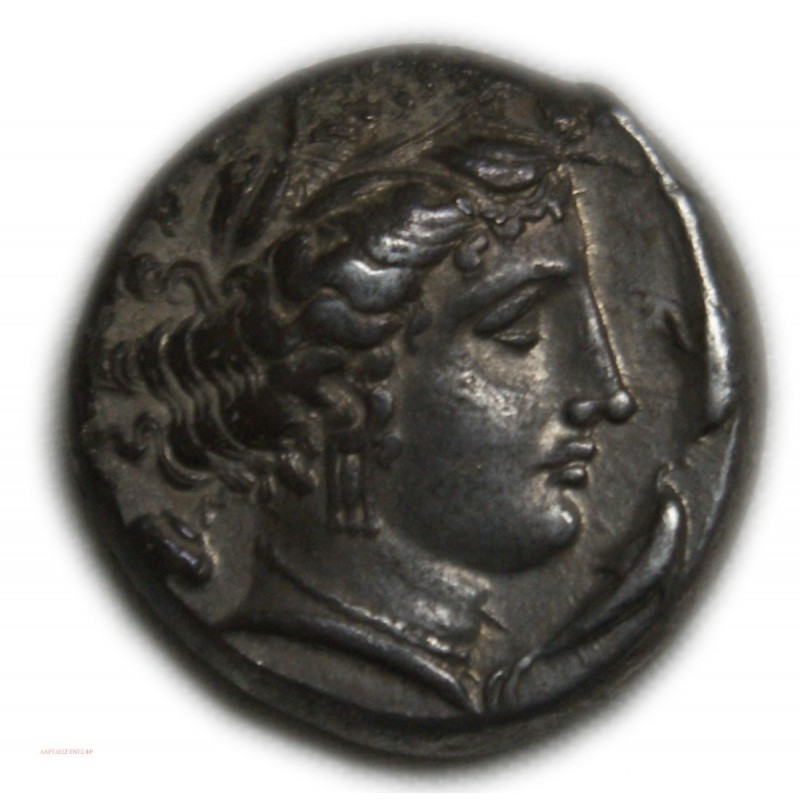 Tetradrachme Sicile sous Carthage 350-330 av. J.C. - Jenkins 56,42,101 Rare