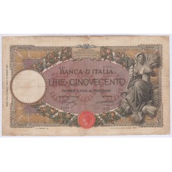 Italie 500 lire rare 19-04-1926