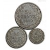 AFRIQUE LIBERIA, Lot de 50 et 25 cents 1960 et 10 cents 1961