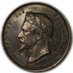 Médaille Argent Napoléon III Agriculture DROME par DESAIDE ROQUELAY