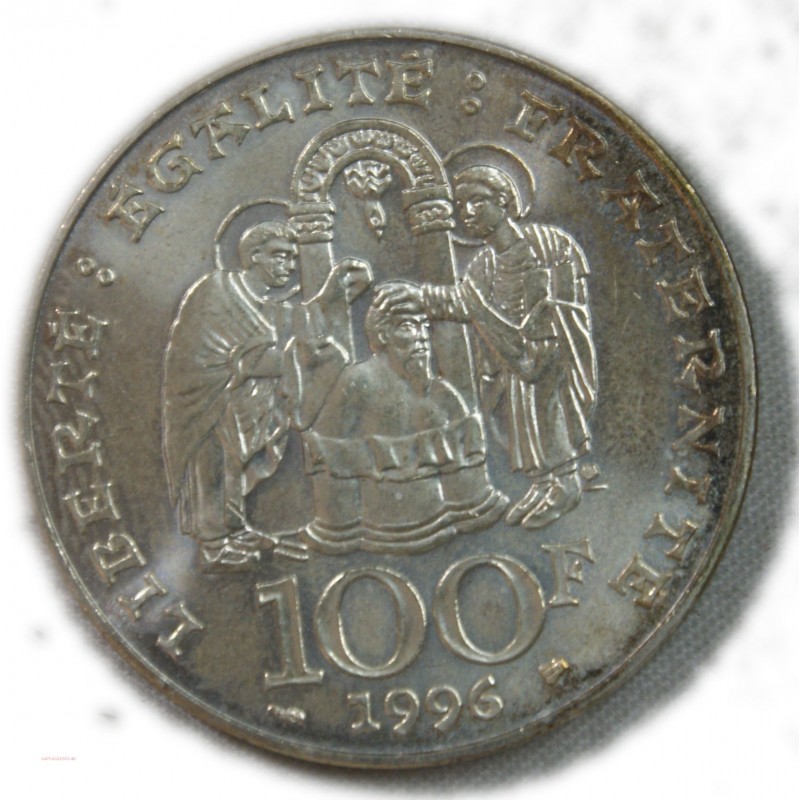 100 Francs 1996 CLOVIS (1)