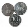 lot de 3 x 10 Francs argent 1985, 1987, 1988, lartdesgents.fr