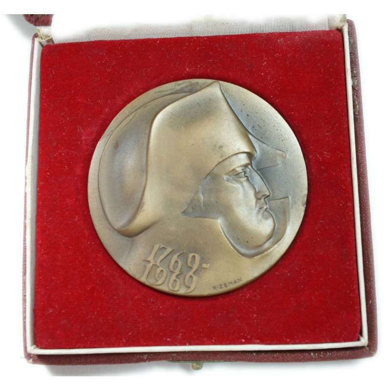 Médaille BONAPARTE caricature 1769-1969 par K.ZENAN & J.LOCKER 1805