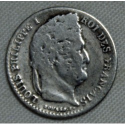 FRANCE Louis Philippe Ier 1/4 Franc 1835 A Paris , lartdesgents.fr