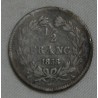 FRANCE Louis Philippe Ier, 1/2 Franc 1838 A Paris, lartdesgents