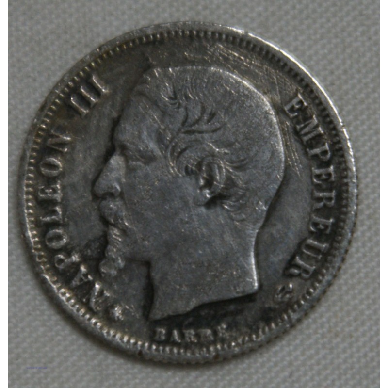 FRANCE Napoléon III, 50 centimes 1859 BB, Cote 60€ lartdesgents.fr