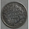 FRANCE Napoléon III, 50 centimes 1862 A (2), lartdesgents