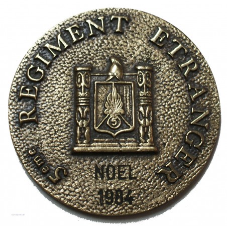Médaille 5ème régiment Étranger lartdesgents.fr