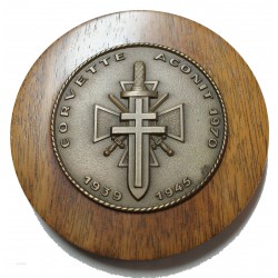 Tape de Bouche CORVETTE ACONIT croix de Lorraine1970 /1939-1945