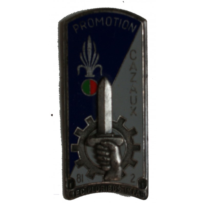 Insigne de la promotion Cazaux Régiment Etranger de Cavalerie.