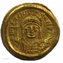 Solidus JUSTINIEN Ier, 527-565 AP.  J.C. TTB