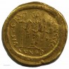 Solidus JUSTINIEN Ier, 527-565 AP.  J.C. SUP/TTB