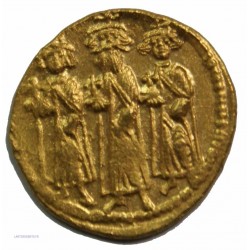 Solidus HERACLIUS et ses fils 610-64 AP.  J.C. TTB