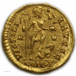 Solidus HONORIUS 393 à 423 AP.  J.C. à Ravenne SUPERBE