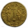 Solidus CONTANS II ET SES FILS (Pogonatus), 641 à 668 AP.  J.C. SUP RARE lartdesgents.fr