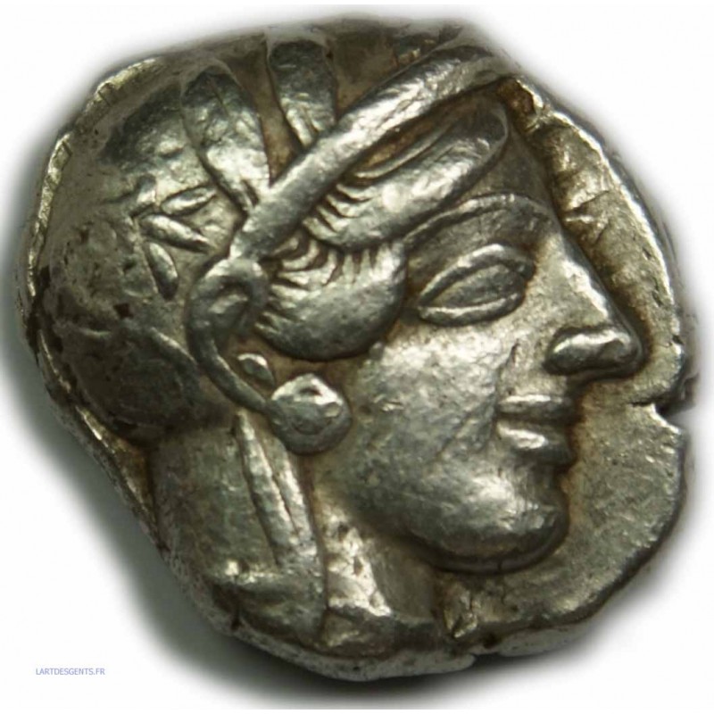 Tétradrachme Athènes (Marathon) 449 - 404 av. J.C. Très Beau