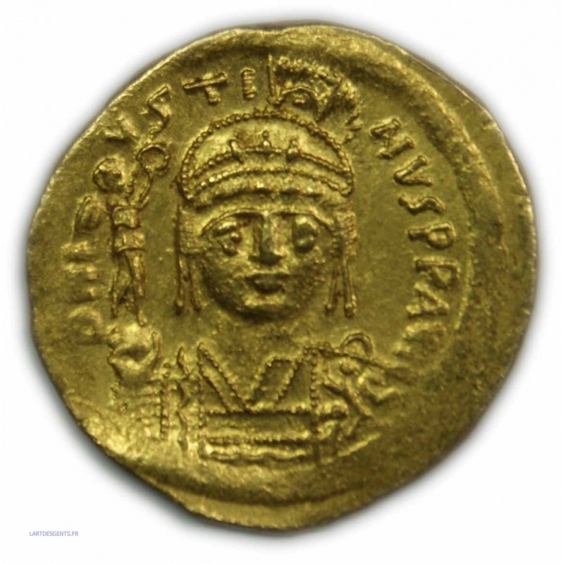 Solidus JUSTIN II, 565-578 AP.  J.C. Très Beau - lartdesgents.fr