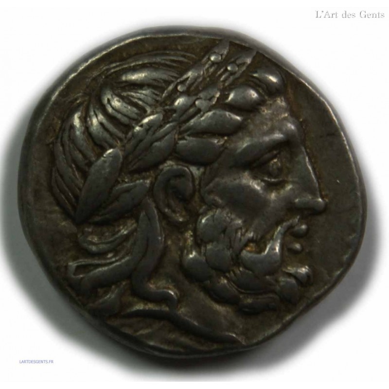 Tétradrachme PHILIPPE II (Amphipolis)  316-311 av.  J.C. SUP/TTB