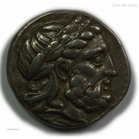Tétradrachme PHILIPPE II (Amphipolis) 316-311 av. J.C. SUP/TTB Tétradrachme PHILIPPE II (Amphipolis) 316-311 av. J.C. SUP/TTB