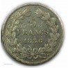 ECU 5 Francs LOUIS PHILIPPE Ier, 1836 B Rouen, TTB