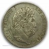ECU 5 Francs LOUIS PHILIPPE Ier, 1845 BB Strasbourg, TTB+