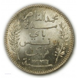 TUNISIE - 1 Franc 1918 SPL/FDC, lartdesgents.fr