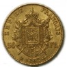 50 Francs  NAPOLÉON III 1862 BB Strasbourg, TTB, lartdesgents.fr