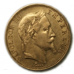 50 Francs NAPOLÉON III 1864 A PARIS, TTB, lartdesgents.fr