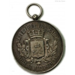 Médaille de concours de Gymnastique - Rhône, Saint Etienne 1890