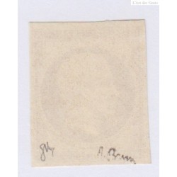 Timbre N°13A,  10 c. Bistre signé neuf**, cote 900 Euros l'art des gents