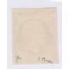 Timbre N°13A,  10 c. Bistre signé neuf**, cote 900 Euros l'art des gents