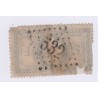 Timbre France n°33, 5F violet-gris, nov 1869 oblitéré cote 1150 euros lartdesgents