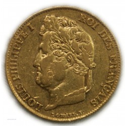 LOUIS PHILIPPE Ier 20 Francs 1837 W LILLE, lartdesgents.fr