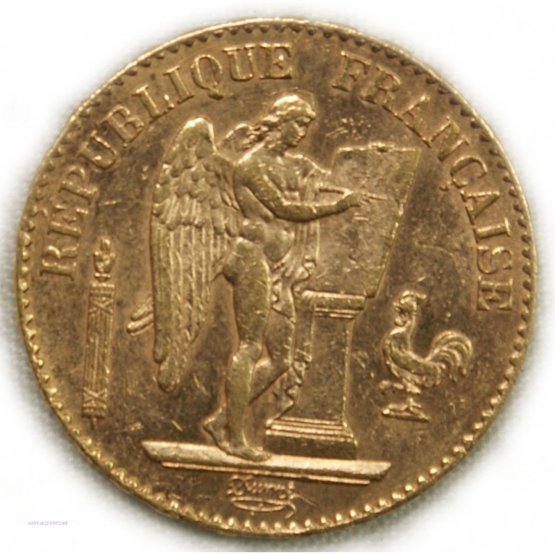III° REPUBLIQUE GÉNIE - 20 Francs 1888 RARE, lartdesgents.fr