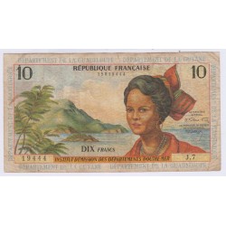 ANTILLES FRANÇAISE 10 Francs 1964, lartdesgents.fr