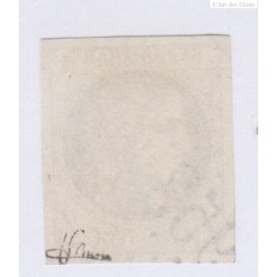 N°41B , 4c. gris report 2, déc 1870 Oblitéré signé cote 350 Euros lartdesgents.fr