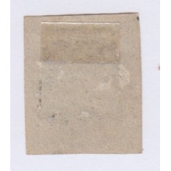 N°47d, 30 c. brun foncé, déc 1870, oblitéré cote 400 Euros  lartdesgents.fr