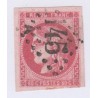 Timbre n°49c, 80 c. rose carminé, déc 1870, oblitéré signé cote 550 Euros  lartdesgents