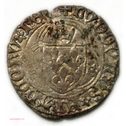 Louis XII, grand blanc à la couronne,TB TROYES ,25-04-1498 lartdesgents.fr