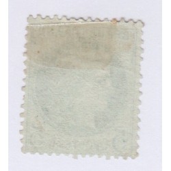 N°53e, 5 c. vert-jaune papier fiigrané LACROIX, 1872, neuf sans gomme  cote 550 Euros  lartdesgents.fr