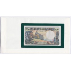Nouméa - 500 Francs - P.60e dans enveloppe 1er jour,  lartdesgents