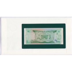 Bélize - 1 Dollar - 1 juillet 1983 - P46a NEUF- dans enveloppe 1er jour,  lartdesgents